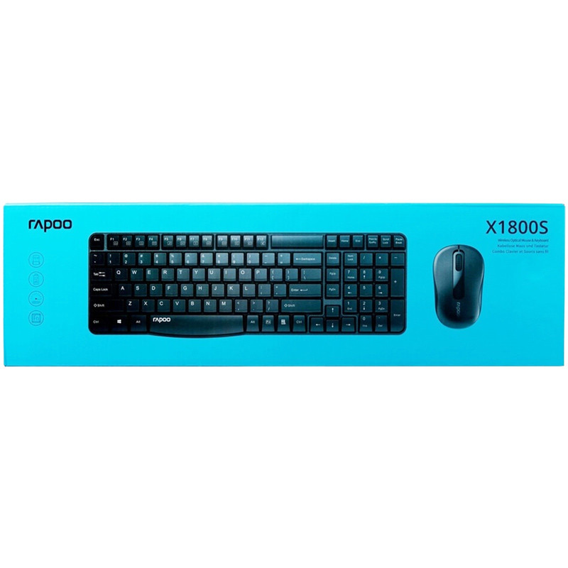 کیبورد و موس بی سیم رپو X1800S
