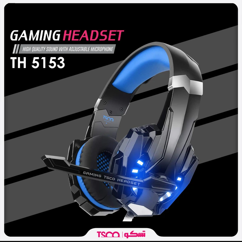 هدفون گیمینگ سیم دار TSCO TH 5153