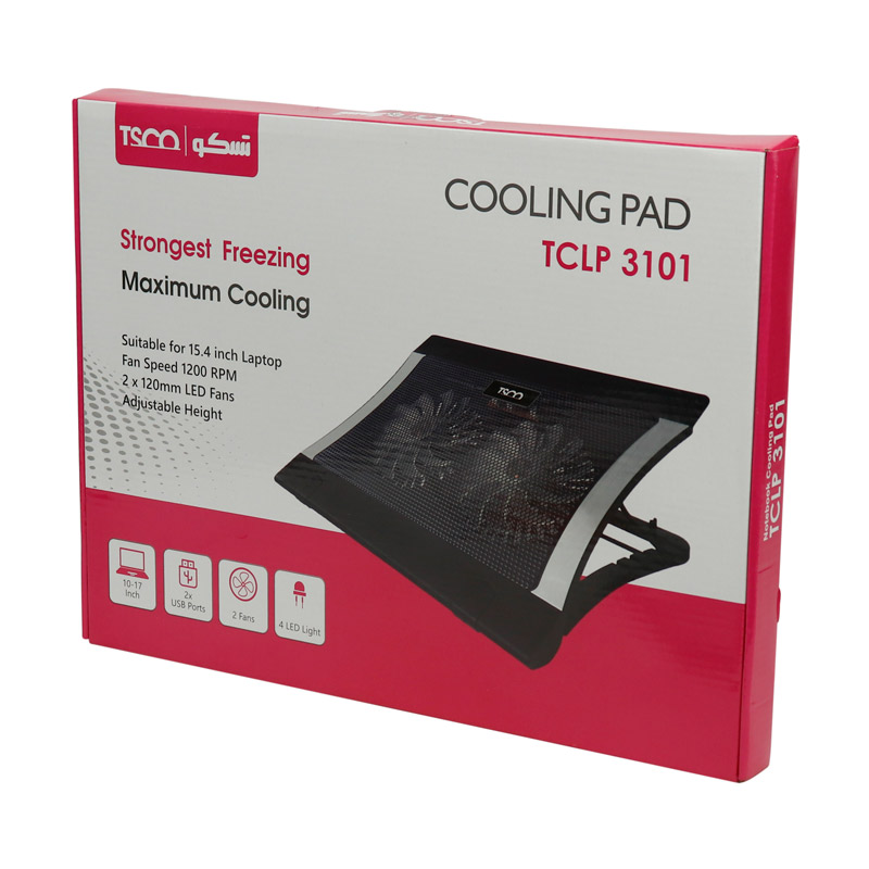 پایه خنک کننده لپ تاپ تسکو مدل TCLP 3101