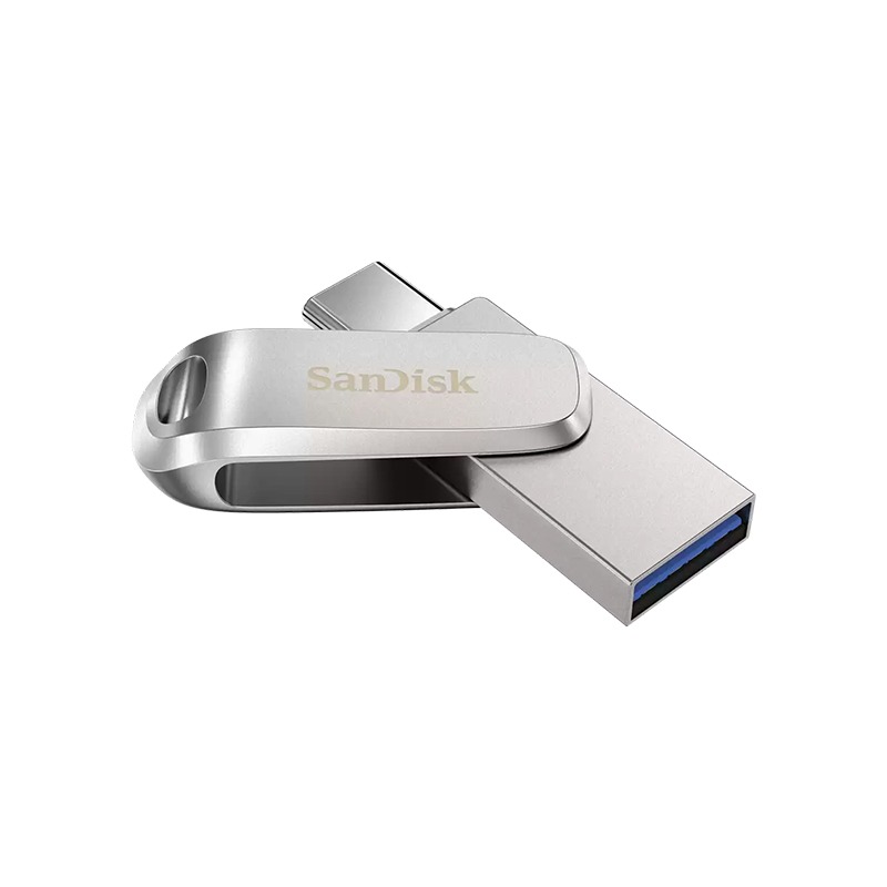 فلش مموری سن دیسک مدل Ultra Dual Drive Luxe ظرفیت 32 گیگابایت با رابط USB 3.2 USB-C