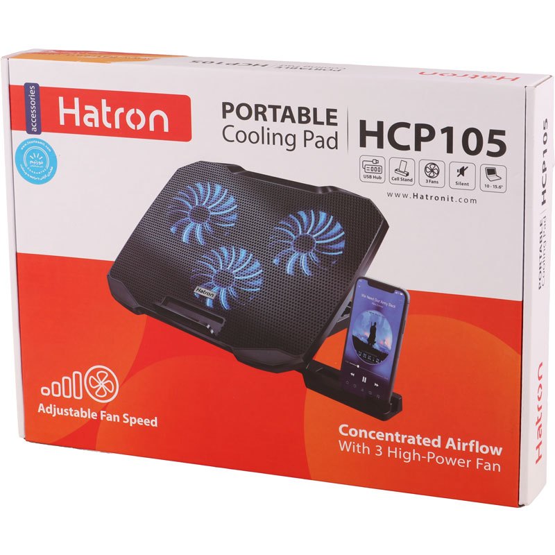 پایه خنک کننده لپ تاپ هترون مدل HCP105