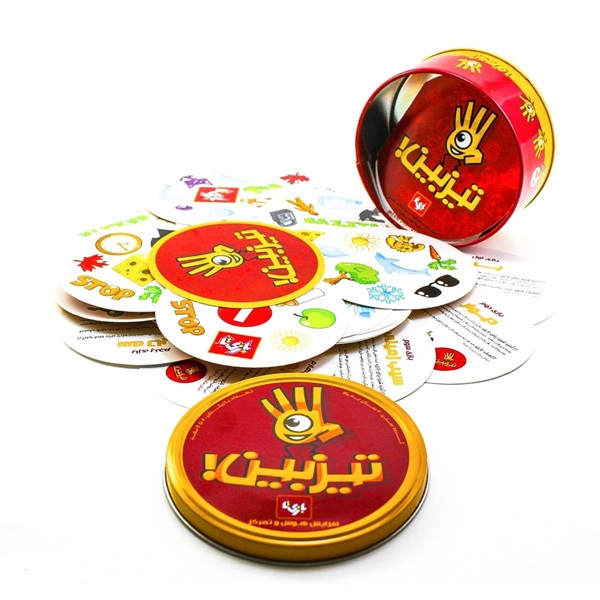 بازی فکری تیزبین قرمز